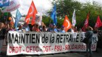 Tête de cortège (intersyndicale ; FO manifestait en queue)